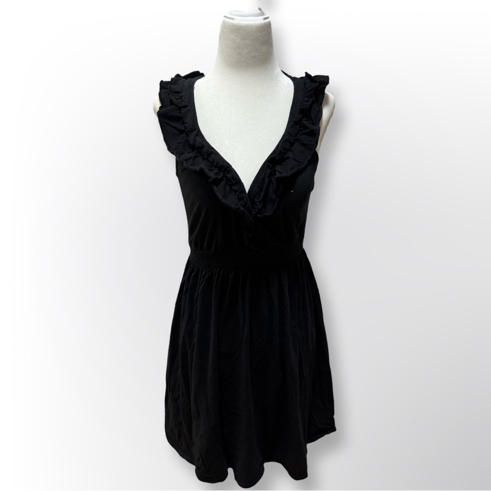 Express Ruffled V-Neck Dress | Size XS